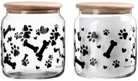 Ritzenhoff &amp; Breker Dose 1,1L Dog MIKA, klar, Glas