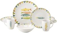 creaTable Kombiservice 8-tlg. SARDINHAS, multicolour, Steinzeug