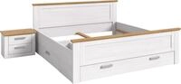MID.YOU Bettanlage VERONA, L&auml;rche, Holznachbildung