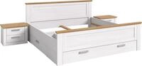 MID.YOU Bettanlage VERONA, L&auml;rche, Holznachbildung