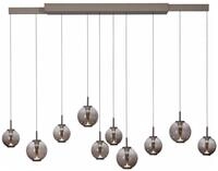 Neuhaus Pure LED-Pendelleuchte PURE E-INFINITY, bronze, Metall