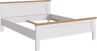 MID.YOU Bettgestell VERONA, L&auml;rche, Holznachbildung