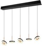 TRIO SELECT LED-H&auml;ngeleuchte GUANO, schwarz, Metall