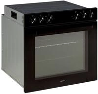 Mican Einbauherd-Set HSU73S, schwarz, Materialmix