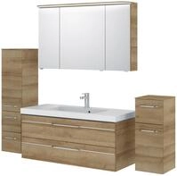 Pelipal Badblock BALTO SPRINT, Riviera Eiche, Holznachbildung