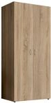 Z2 Dreht&uuml;renschrank 2-t&uuml;rig JOE, Eiche s&auml;gerau/sonoma, Holznachbildung
