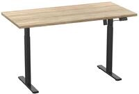 VCM Schreibtisch LONA, Eiche s&auml;gerau/sonoma, Holznachbildung