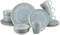 creaTable Kombiservice 16-tlg. CAOBA, blau, Steingut