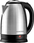 GOURMETMAXX Wasserkocher, edelstahl, Materialmix