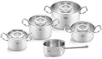 Fissler Topfset 5-tlg. ORIG. PROFI COLLECTI, silber, Edelstahl