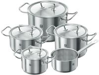 ZWILLING Topfset 5-tlg. Twin Classic, silber, Edelstahl