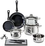WMF Kochgeschirr-Set 10-tlg., edelstahl, Edelstahl