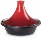 LE CREUSET Tagine 31 cm Kirschrot, rot/ schwarz, Gusseisen