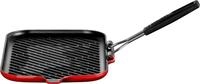 LE CREUSET Steakgrillpfanne 36cm Kirschrot, rot, Gusseisen