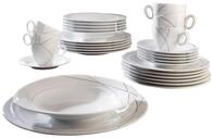 Seltmann Weiden Kombiservice 30tlg TRIO HIGHLINE, Porzellan
