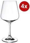 Villeroy &amp; Boch Rotweinglas 4er-Set OVID, klar, Kristallglas