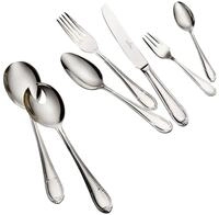 Villeroy &amp; Boch Tafelbesteck 68-tlg. MADEMOISELLE, silber,...