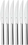 WMF Steakmesser 6er-Set NUOVA, silber, Cromargan
