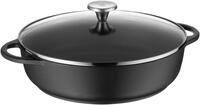 WMF Bauernpfanne 28cm PLATINUM, schwarz, Gusseisen