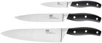 ZWILLING Messerset 3 tlg. Daytona, schwarz, Edelstahl
