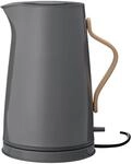 Stelton Wasserkocher EMMA, grau, Edelstahl