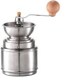 Zeller Present Kaffeem&uuml;hle, silber, Edelstahl