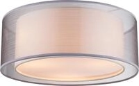 Globo Lighting Deckenleuchte THEO, nickel, Metall