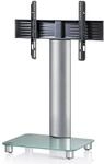 VCM TV-Standfu&szlig; TOSAL, silber, Aluminium