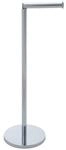 Wenko Edelstahl Stand Toilettenpapierhalter, edelstahl, Edelstahl