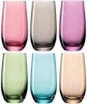 Leonardo Trinkglas 6er-Set SORA, multicolour, Glas