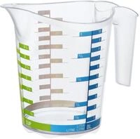 rotho Messbecher DOMINO, transparent, Kunststoff