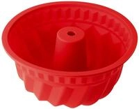 Dr. Oetker Silikon-Gugelhupf FLEXXIBEL, rot, Silikon