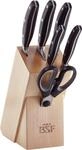 BSF Messerblock 7-tlg. DAYTONA, natur, Holz