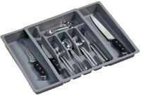 Kesper Besteckkasten HOMEWARE, grau, Kunststoff
