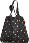 Reisenthel Mini Maxi Shopper Dots, schwarz, Polyester