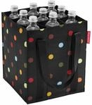 Reisenthel Flaschentasche Bottlebag Dots, schwarz, Polyester