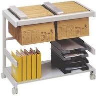 Cantus B&uuml;rowagen FLIXX, grau, Holznachbildung