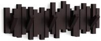Umbra Wandgarderobe STICKS, espresso, Kunststoff