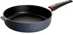Woll Guss-Hochrandpfanne 28cm Diamo DIAMOND LITE, schwarz, Aluguss