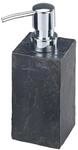 Wenko Seifenspender Slate Rock, schwarz, Polyresin