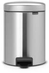 Brabantia Treteimer Matt Steel NEWLCON, silber, Edelstahl
