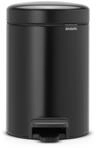 Brabantia Treteimer 3L NEWLCON, schwarz, Stahl