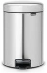 Brabantia Treteimer 3L NEWLCON, silber, Edelstahl