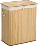 Zeller Present W&auml;schesammler 2-F&auml;cher, natur, Bambus