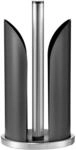 Zeller Present K&uuml;chenrollenhalter, schwarz, Edelstahl