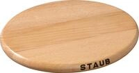 Staub Magnetischer Topfuntersetzer, buche, Holz