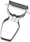 K&Uuml;CHENPROFI Gem&uuml;sesch&auml;ler 2 in1, silber, Edelstahl