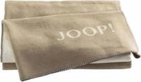 JOOP! Decke J! UNI-DOUBLEFACE, sand, Baumwolle