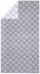 JOOP! Duschtuch 80x150cm CORNFLOWER CLASSIC, silber, Baumwolle