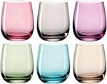 Leonardo Trinkglas 6er-Set SORA, multicolour, Glas